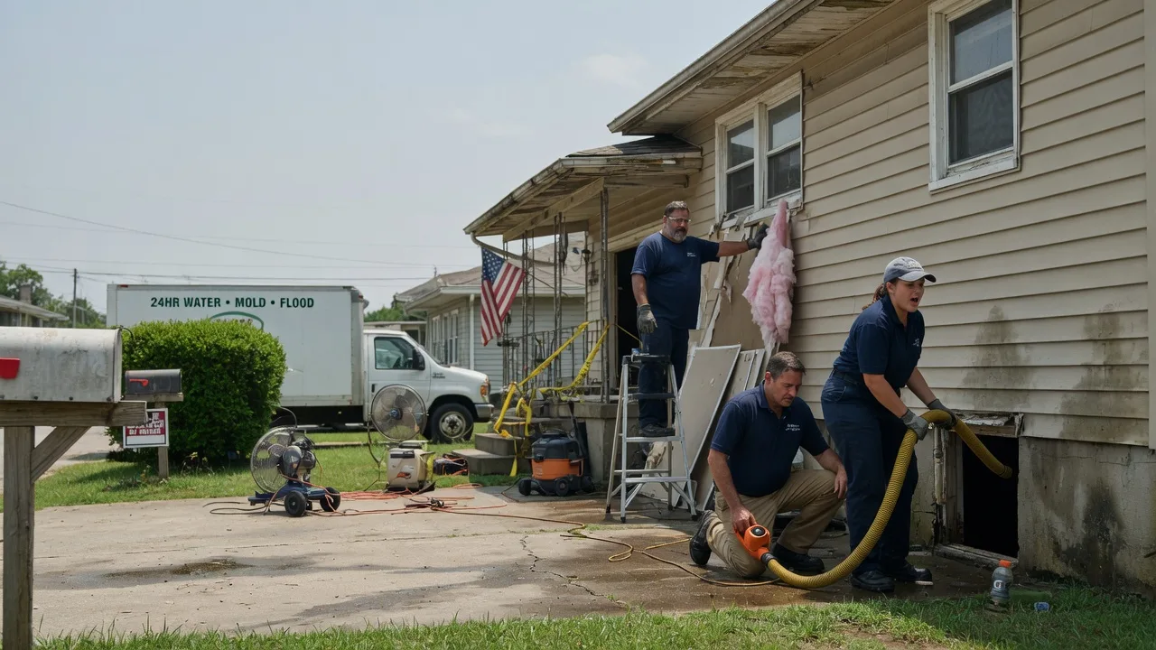 Water Damage Repair in Lone Wolf, OK near me